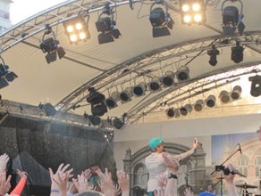 Rundbogenbühne Bühnendach für Stadtfeste und Festival 8x6 Arc Roof