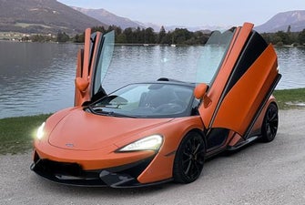 McLaren 570s Spider mieten statt Lamborghini ... NEU