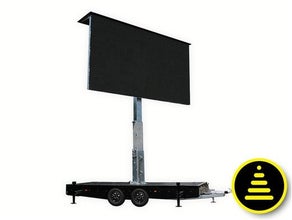 LED Trailer Cabrio 15m² - LED Trailer mieten | für gewerbliche Kunden