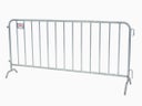 Mannheimer Gitter / Mannesmanngitter / Absperrgitter / Absperrung / Demogitter - 2,50 m