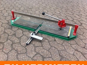 Fliesenschneider Profigerät / Schnittlänge bis 90 cm