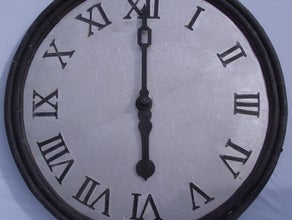 Ziffernblatt, Uhr, groß, riesig,