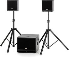 Aktiv Musikanlage 320 Watt RMS für Alleinunterhalter oder kleinere Party (80 Personen)