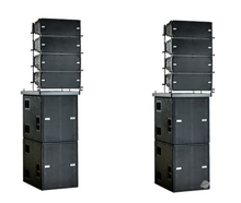 DVA Line Array Set 8T-4B mieten – PA-Lautsprecher, Musikbox, Beschallungsanlage, Tonanlage