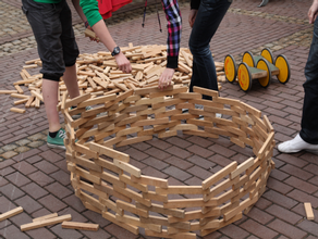Holzbausteine XXL