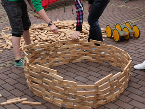 Holzbausteine XXL