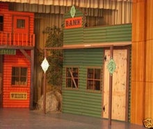 Western Haus, Hauskulisse, Hausfassade, Hausfront, Cowboy