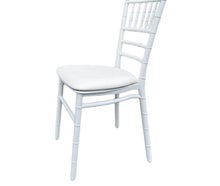Tiffany Chiavari Stuhl in Weiß und Gold