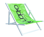 Liegestuhl / Klappstuhl / Beach grün