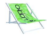 Liegestuhl / Klappstuhl / Beach grün