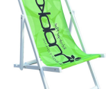 Liegestuhl / Klappstuhl / Beach grün