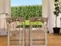 Hochzeitsstuhl, Klappstuhl Stuhl weiss, Sitzkissen, Hochzeit, Gartenstuhl, Wimbledon, Resin-Klappstuhl, Kunstharz-Stuhl, weißer Folding Chair, Bankettstuhl klappbar, Event-Klappstuhl, Catering-Stuhl, - Galerie - Bild 2