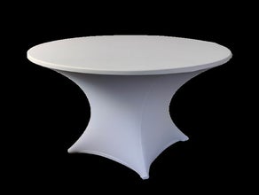 Stehtischhusse für 80er Tische / Stretch Hussen für 80er Tische