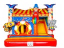 Hüpfburg "Circus" mieten Wuppertal, Remscheid, Solingen, Schwelm, Ennepetal, Gevelsberg, Breckerfeld, Halver, Wipperfürth, Hückeswagen, Wermelskirchen, Kürten, Meinerzhagen, Marienheide, Kierspe, Gummersbach