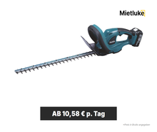 Akku-Heckenschere 18V mieten - ab 10,58 € pro Tag
