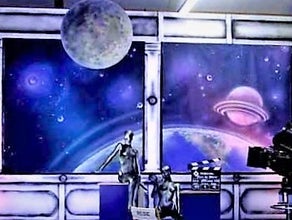 Weltraum Kulisse - Weltall - All -Galaxie - Dekration - Event