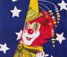 Clown - Zirkus - Kulisse