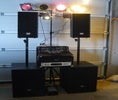 Tonanlage, Musikanlage mit 1100W RMS