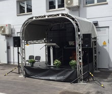 Mobile Bühne (Mini Stage), Veranstaltungsbühne, Bühnendach Mini Stage