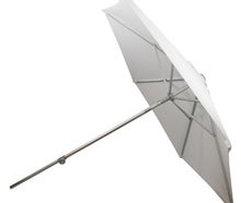 Sonnenschirm / Marktschirm ø 300cm weiß inkl Ständer Standfuß MAY