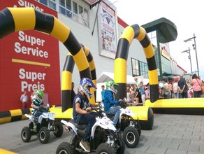 Kinderquads - Quad-Bahn Kinder-Quad-Parcours für Kinder - Kartbahn für Kinder