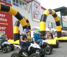 Kinderquads - Quad-Bahn Kinder-Quad-Parcours für Kinder - Kartbahn für Kinder