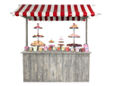 Candy Bar XXL mieten – Bartheke, Mobile Bar, Ausschanktheke, Eventtheke