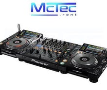Professionelles Pioneer DJ Set Mischpult DJM 850 CD-Player CDJ 2000 NXS Nexus mit USB und Bluetooth