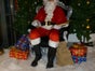 Thron Silber / Sessel Silber / Stuhl Silber / Barocksessel / Weihnachtssessel - Galerie - Bild 2