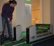 Golf Simulator, Putting Challenge inkl.19% MwSt.