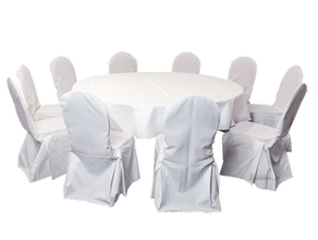 Dinnerset  10P. rund / Husse mieten
