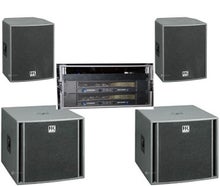 HK Audio Lautsprechersystem mit Verstärker 1800 Watt - Mischpult dran und los gehts!