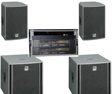 HK Audio Lautsprechersystem mit Verstärker 1800 Watt - Mischpult dran und los gehts!