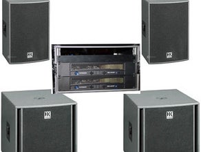 HK Audio Lautsprechersystem mit Verstärker 1800 Watt - Mischpult dran und los gehts!