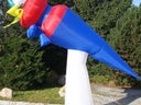 aufblasbares Display Schultüte oder Rennwagen oder Königsstuhl (Thron) - Galerie - Bild 1
