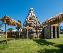 Karibik Eingangstor , Palmen Tor