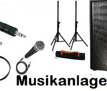 Komplette Tonanlage