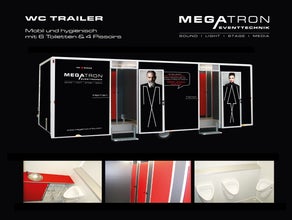 VIP Toilettenwagen / mobiles WC