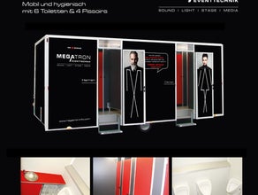 VIP Toilettenwagen / mobiles WC