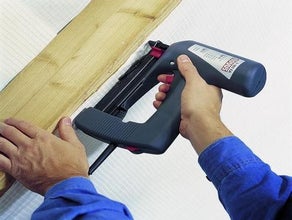 Tacker für breite Klammern und Nägel, Elektro