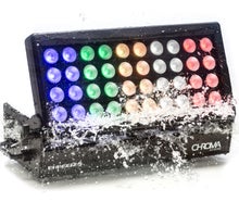 Outdoor LED Fluter 40 x 15 Watt Ehrgeiz Chroma 40 RGBW | IP 65 WASSERDICHT