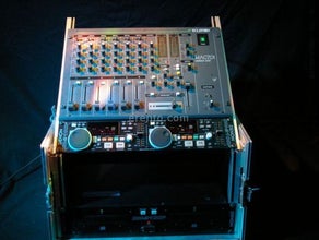 Keyrack II - Mischpult Ecler MAC 70I und Denon DN 2100 F Doppel CD Player