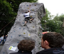 Kletterturm The Rock / Kletterfelsen (fast) wie echt für Veranstaltungen mieten