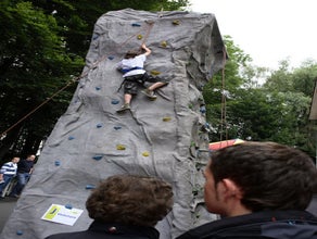 Kletterturm The Rock / Kletterfelsen (fast) wie echt für Veranstaltungen mieten