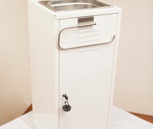 Mobiles Handwaschbecken / Warmwasser 10l Tank