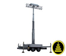 Mobiler LED Tower  Cobra Trailer mieten | für gewerbliche Kunden