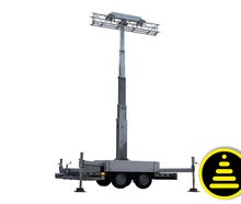 Mobiler LED Tower Cobra Trailer mieten | für gewerbliche Kunden