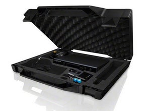 Kabelloses Ansteckmikrofon / Krawattenmikrofon Sennheiser ME 4 mit Empfänger Sennheiser D1 · VERSAND MÖGLICH