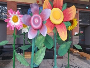 Riesenblumen, Frühlings Blumen,  Blumen XXL , Blumen Dekoration