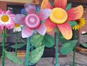 Riesenblumen, Frühlings Blumen, Blumen XXL , Blumen Dekoration